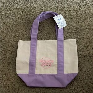 Trader Joe’s Mini Pastel Tote Bag